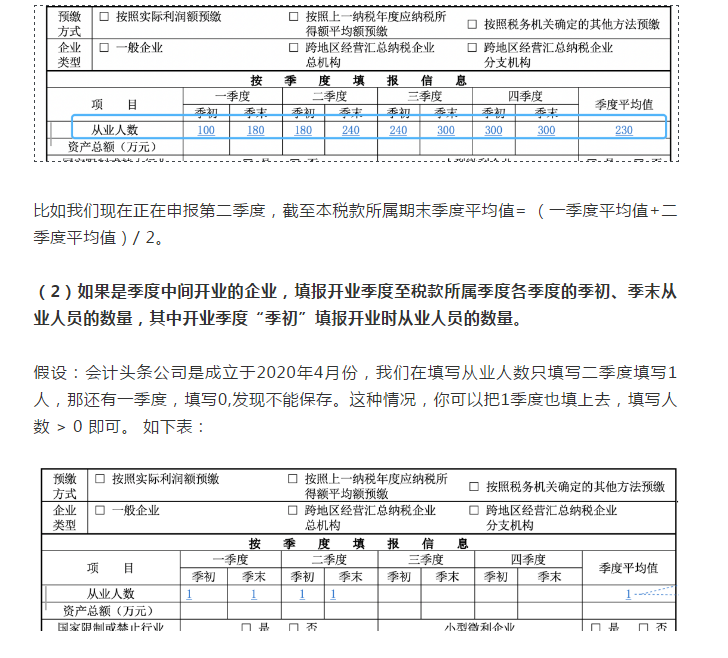 預繳申報,資產總額填寫“0”不能保存?你可以這樣填寫...