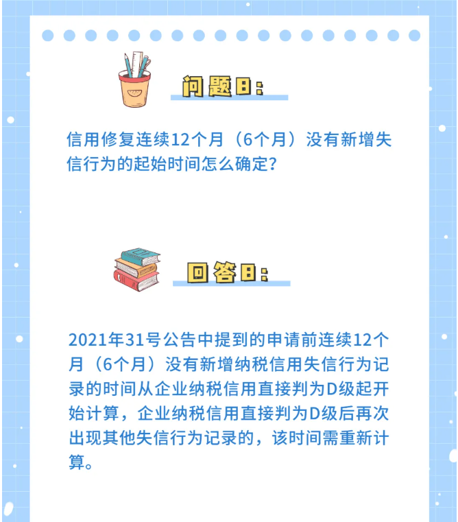 收藏！納稅信用修復(fù)熱點問答來了！