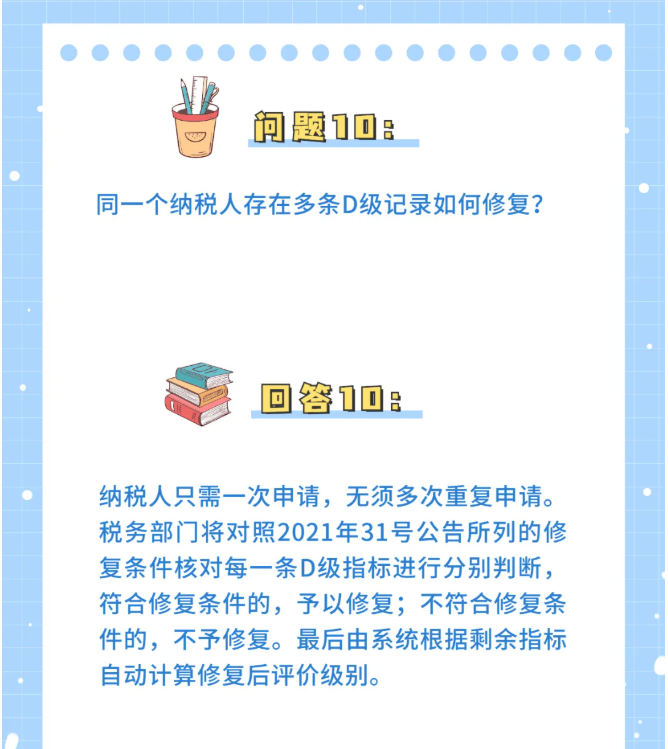 收藏！納稅信用修復(fù)熱點問答來了！