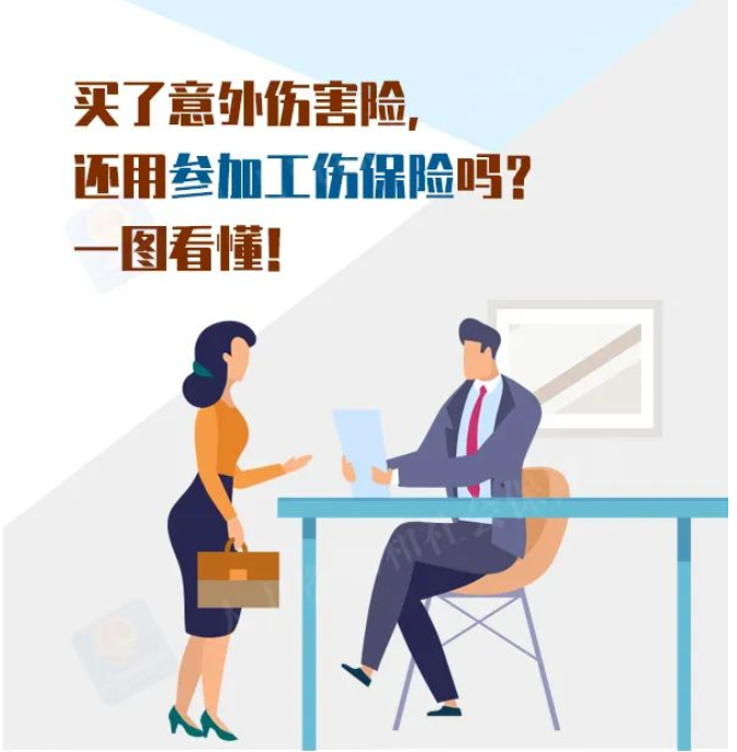 買了意外傷害險，還用參加工傷保險嗎